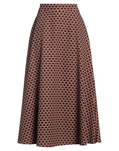 Falda midi Mujer Camel 36 Mujer