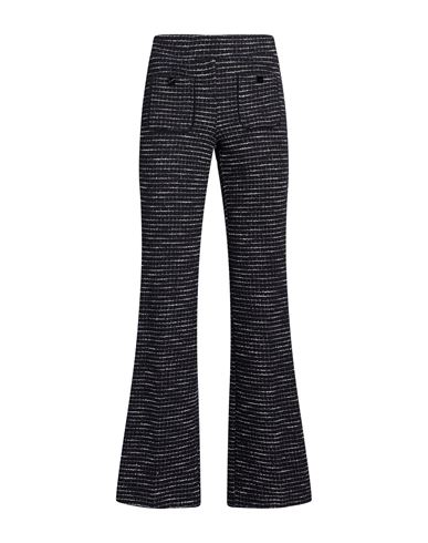 Cambio Woman Pants Black Size 12 Polyester, Cotton, Polyamide, Metallized Polyamide, Elastane