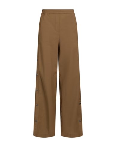 Department Five Department 5 Woman Pants Khaki Size 6 Polyester, Virgin Wool, Elastane In Sand