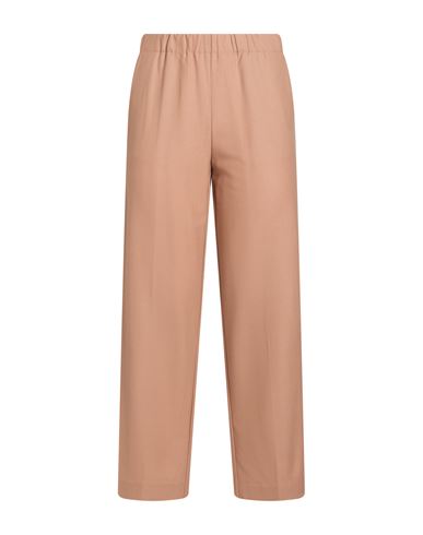 Kiltie Woman Pants Sand Size 12 Virgin Wool, Elastane