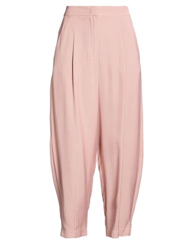 Carla G. Woman Pants Antique Rose Size 6 Viscose In Pink