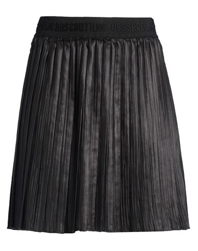 Versace Jeans Couture Woman Mini Skirt Black Size 10 Polyester