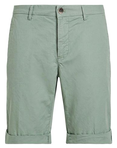 Mason's Man Shorts & Bermuda Shorts Sage Green Size 38 Cotton, Elastane
