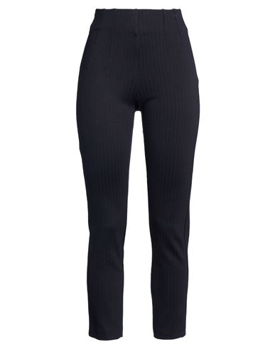 Soallure Woman Pants Navy Size 6 Viscose, Polyamide, Polyester, Elastane In Blue
