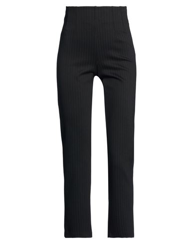 Soallure Woman Pants Black Size 6 Viscose, Polyamide, Polyester, Elastane