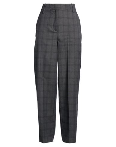 Soallure Woman Pants Charcoal Size 8 Polyester, Viscose, Elastane In Gray