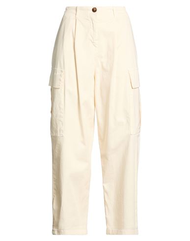 Hose Damen Elfenbein M Damen