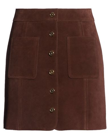 Minifalda Mujer Marrón 36,38 Mujer