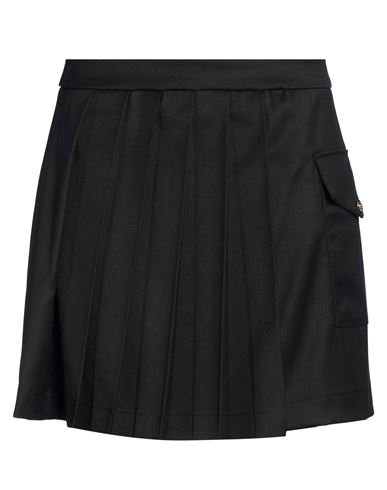 Just Cavalli Woman Mini Skirt Black Size 8 Polyester, Viscose, Elastane