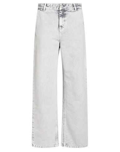 Carhartt Woman Jeans Grey Size 26 Cotton In Gray