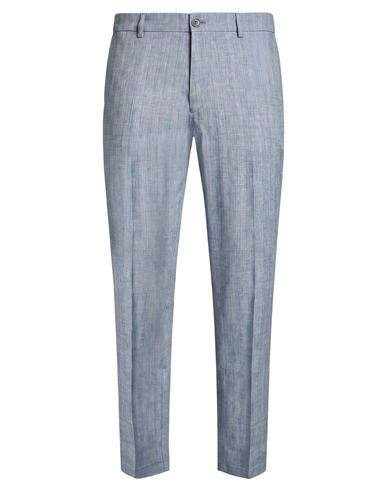 Drykorn Drynamic Man Pants Light Blue Size 38 Linen, Wool, Polyester, Viscose, Elastane
