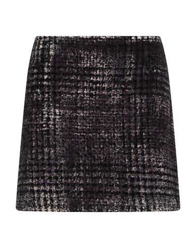 Avant Toi Woman Mini Skirt Black Size Xs Wool, Synthetic Fibers, Silk, Mohair Wool, Alpaca Wool