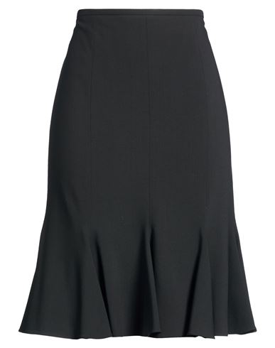 Midi-Rock Damen Schwarz 38 Damen