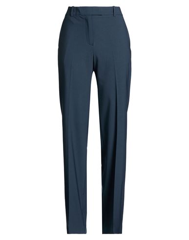 Eleventy Woman Pants Navy Size 6 Wool, Elastane In Blue