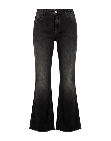 Please Woman Jeans Grey Size S Cotton, Polyester, Elastane