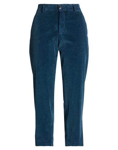 Pt Torino Woman Pants Blue Size 10 Cotton, Lyocell, Elastane