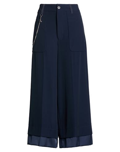 High Woman Pants Midnight Blue Size 8 Polyester, Elastane