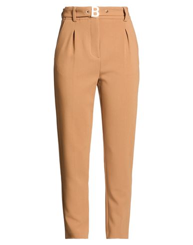 Blugirl Woman Pants Camel Size 4 Polyester, Rayon, Elastane In Brown
