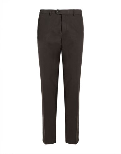 Bugatti Man Pants Charcoal Size 38 Cotton, Elastane In Grey