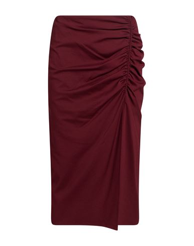 Falda midi Mujer Burdeos 36 Mujer