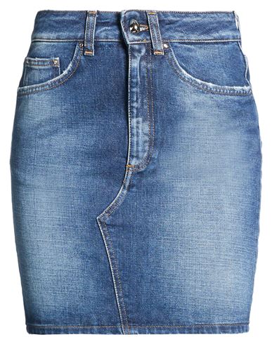 Dondup Woman Denim Skirt Blue Size 29 Cotton
