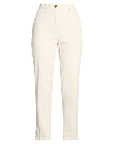 Barbour Woman Pants Beige Size 4 Cotton, Elastane