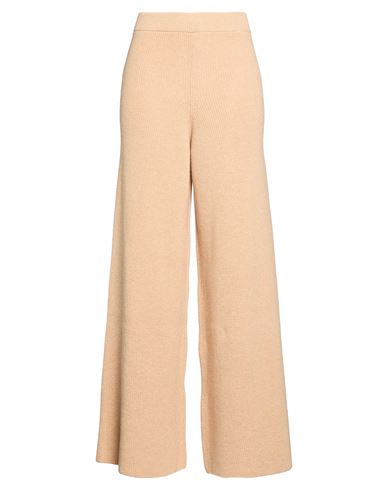 Ballantyne Woman Pants Camel Size 8 Wool In Sand