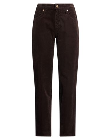7 For All Mankind Woman Pants Chocolate Brown Size 26 Cotton, Modal, Polyester, Elastane