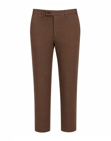 Michael Coal 1+ More Size Man Pants Chocolate Brown Size 35 Cotton, Elastane