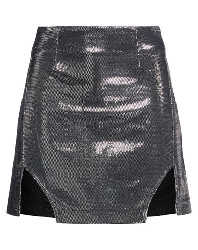 Minifalda Mujer Plata 36 Mujer
