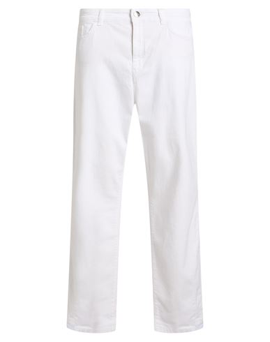 Marc Cain Woman Pants White Size 3 Cotton, Elastane