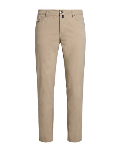 Tramarossa Man Pants Taupe Size 35 Polyester, Elastane In Gray