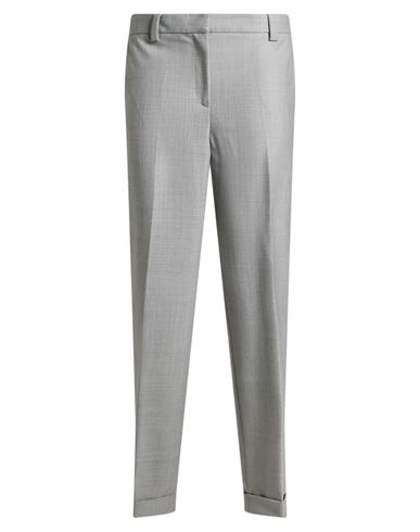 Antonelli Woman Pants Grey Size 6 Polyester, Virgin Wool, Elastane In Gray