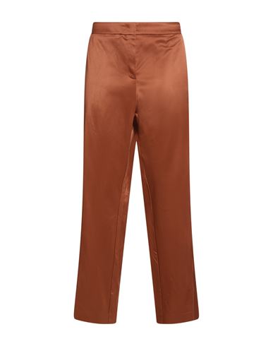 Elena Miro' Elena Mirò Woman Pants Tan Size 16 Viscose, Elastane In Brown