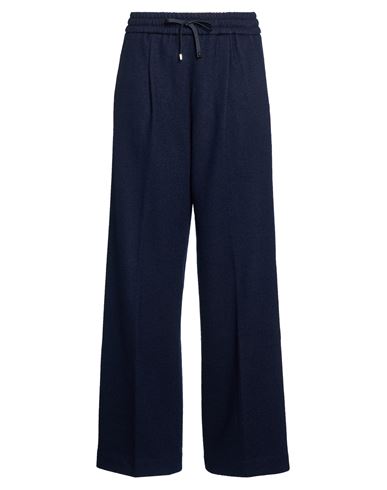 Circolo 1901 Woman Pants Midnight Blue Size 6 Wool