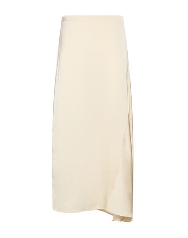 Weekend Max Mara Woman Maxi Skirt Apricot Size 8 Polyester In Orange