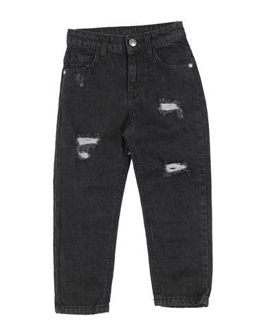 John Richmond Babies'  Toddler Boy Jeans Black Size 4 Cotton