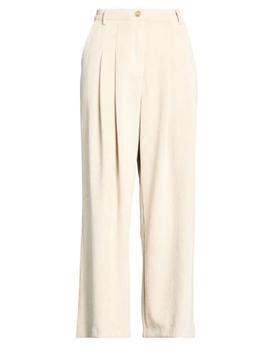 Pantalones Mujer Beige 38,40,42 Mujer