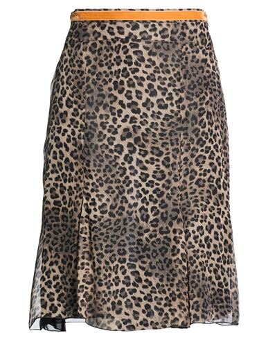 Midi-Rock Damen Grau 38 Damen