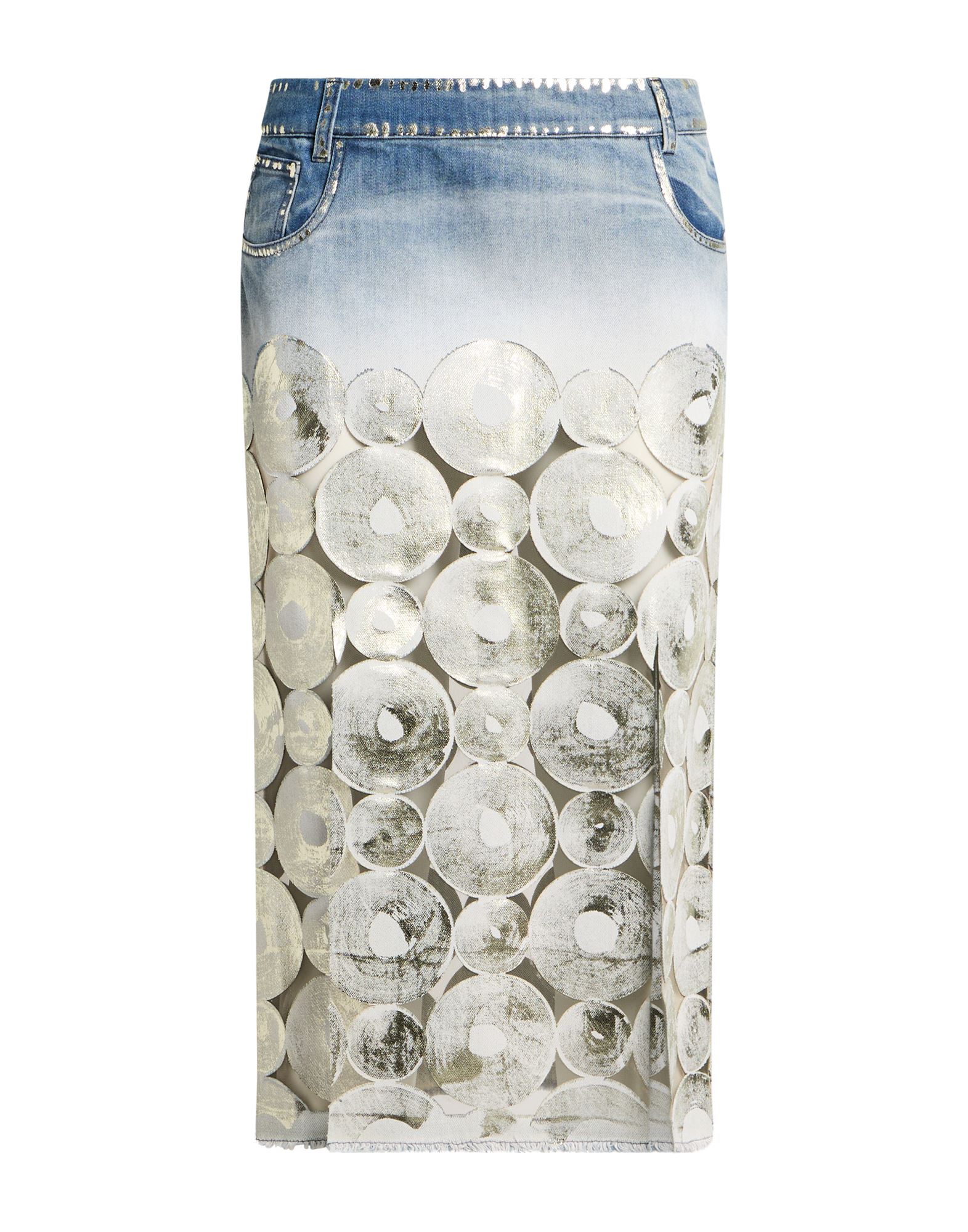 AVIÙ BOTTOMWEAR Denim φούστα
