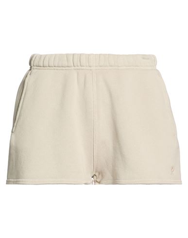 Represent Woman Shorts & Bermuda Shorts Beige Size L Cotton In Neutral