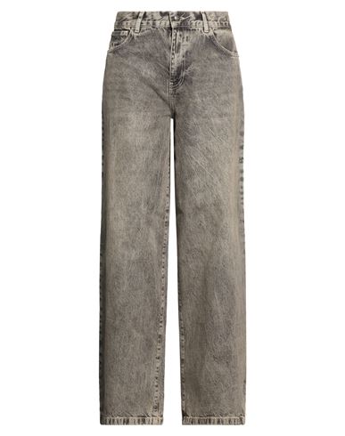 8pm Woman Jeans Charcoal Size 29 Cotton In Gray