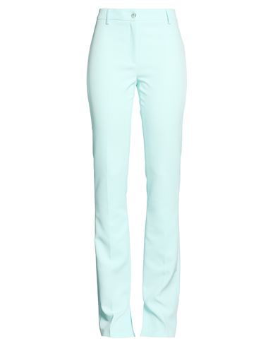 Blugirl Woman Pants Turquoise Size 6 Polyester, Elastane In Blue