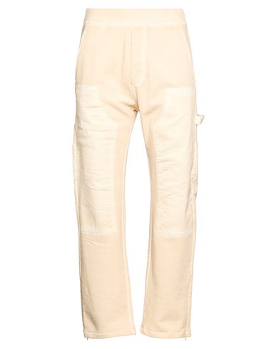 Dsquared2 Man Pants Beige Size L Cotton In Sand