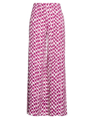 Jucca Woman Pants Fuchsia Size 8 Viscose In Pink