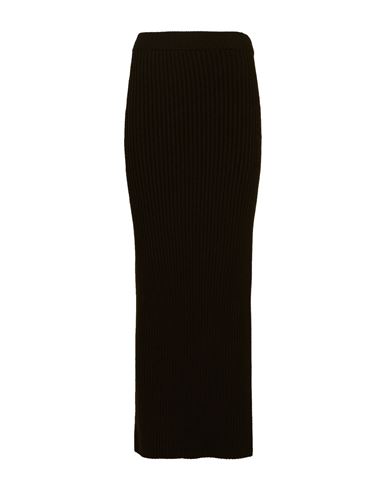 Max Mara Woman Maxi Skirt Dark Green Size Xs Wool, Cashmere, Polyamide, Elastane