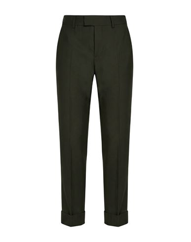 Berwich Woman Pants Dark Green Size 2 Polyester, Virgin Wool, Elastane