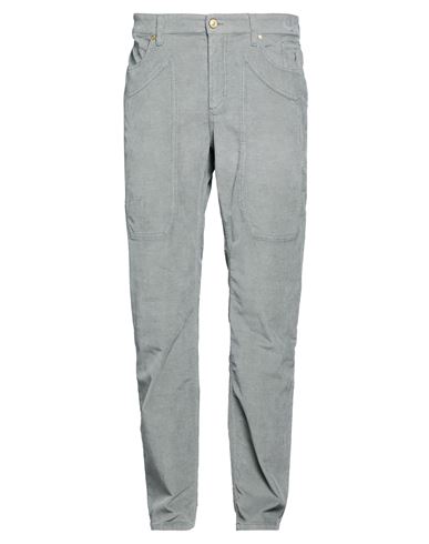 Jeckerson Man Pants Grey Size 40 Cotton, Tencel, Elastane In Gray