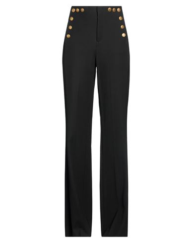 Seafarer Woman Pants Black Size 6 Virgin Wool, Elastane