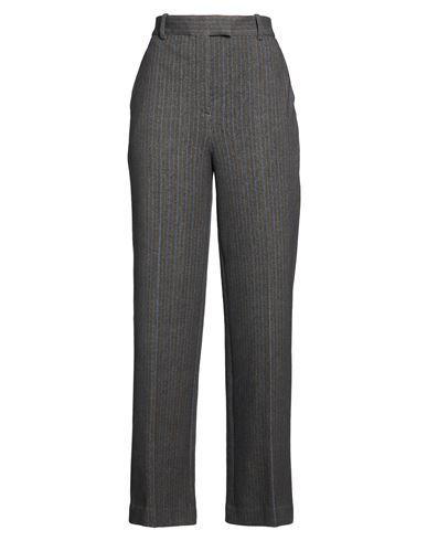 Circolo 1901 Woman Pants Lead Size 10 Cotton, Elastane In Gray